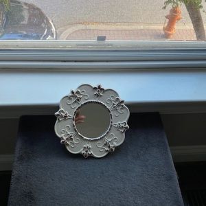 Antique mirror 71/2” diameter